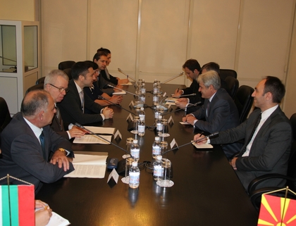 Minister Vigenin met with DUI leader Ali Ahmeti