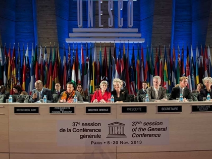 Irina Bokova re-elected as head of UNESCO