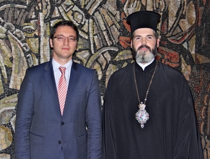  Minister Vigenin met with the newly elected Metropolitan for Western and Central Europe of the Bulgarian Orthodox Church - His Eminence Anthony