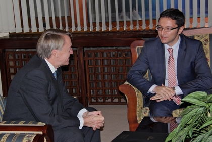 Minister Vigenin held talks with the newly appointed Ambassador of the Kingdom of the Netherlands