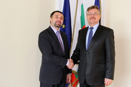 Deputy Minister Angel Velitchkov met with the Secretary General of the Permanent International Secretariat of BSEC
