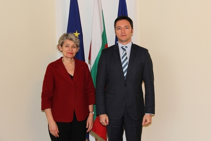The Foreign Minister met with the Director-General of UNESCO