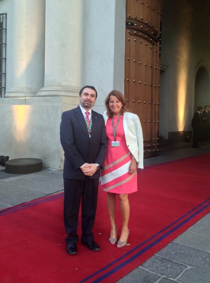 Deputy Minister Velitchkov participated  in Chile's presidential inauguration 