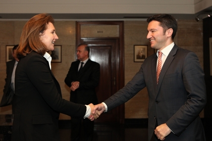 Minister Vigenin met with Cécilia Attias