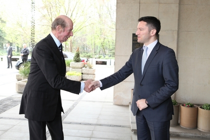 Minister Vigenin met with Prince Edward, Duke of Kent