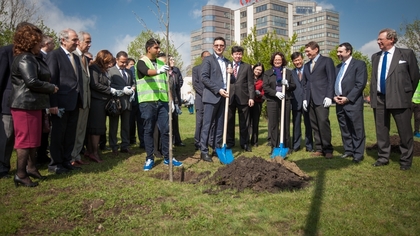 Мinister Vigenin and foreign diplomats marked the  Earth Day