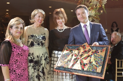 Minister Vigenin participated in the annual gala of the National Museum of Women in the Arts in Washington, DC