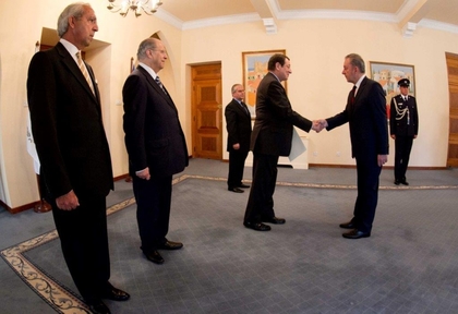 Ambassador Hristo Georgiev presented his credentials to the President of the Republic of Cyprus 