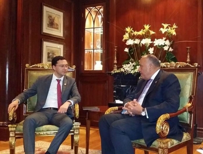 Bilateral meetings of Minister Daniel Mitov in Cairo