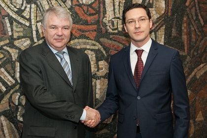 Minister Daniel Mitov met with Russian Deputy Foreign Minister Alexey Meshkov