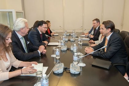 Minister Daniel Mitov held talks with US State Department Special Envoy for energy affairs