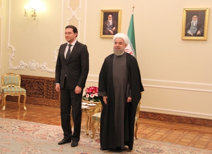 Minister Daniel Mitov meets with the President of the Islamic Republic of Iran Hassan Rouhani