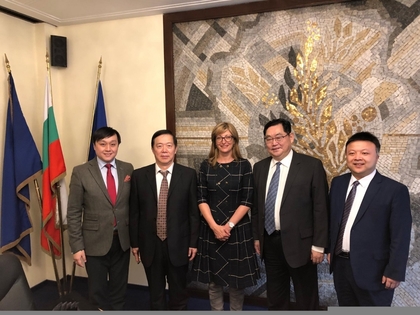 Ekaterina Zaharieva received a delegation of China’s Henan Province