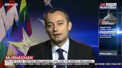 Интервю с министър Николай Младенов за Sky News - 03.02.2013