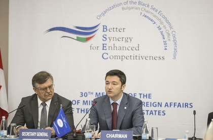 България работи за засилването на практическата насоченост на Организацията за Черноморско икономическо сътрудничество