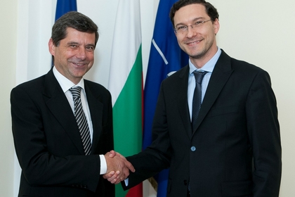Министър Митов разговаря с новоназначения посланик на Република Австрия