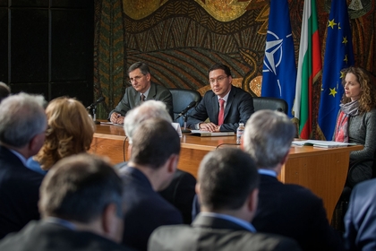Министър Митов представи приоритетите на българското председателството на Комитета на министрите на Съвета на Европа пред дипломатическия корпус 