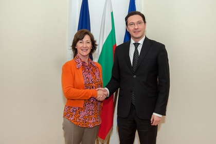 Среща на министър Даниел Митов с представителя на УНИЦЕФ за България Мария Хесус Конде