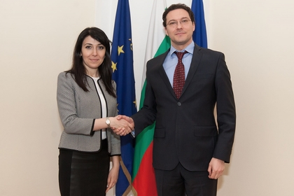 Среща на министър Даниел Митов с новоназначения посланик на Азербайджан