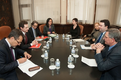 Зам.-министър Александров се срещна с генералния секретар на Секретариата по европейските въпроси в Министерския съвет на Франция