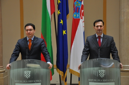 България и Хърватия договориха общи позиции в сферите на миграционната криза, разширяването на ЕС и членството в Шенген