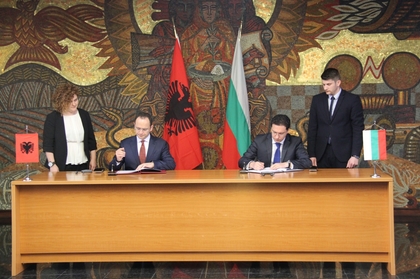 България и Албания подписаха Меморандум за сътрудничество в областта на европейската интеграция