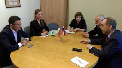 Встреча посла Бойко Коцева с директором Всероссийской государственной библиотекой иностранной литературы