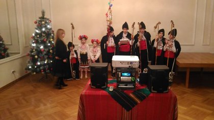 Рождественское Новогоднее торжество болгарской школы при ГК в Санкт-Петербурге состоялось в приемном зале дипломатической миссии