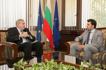 Заместник-министър Георг Георгиев проведе среща с посланика на Аржентина Алберто Алфредо Мануел Труеба