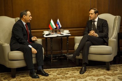 Среща на посланик Бойко Коцев с министъра на промишлеността и търговията Денис Мантуров
