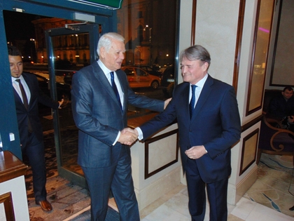 Външният министър на Румъния присъства на прием по повод 3-ти март в Букурещ