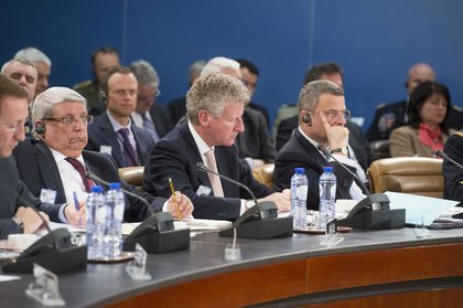 The Minister of Defence Anu Anguelov took part in NATO Defence Ministers meeting on 21-22February 2013