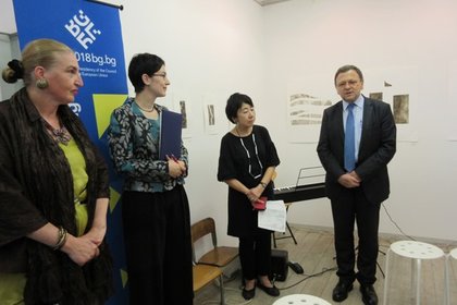 Откриване на изложба за съвременно българско изкуство
