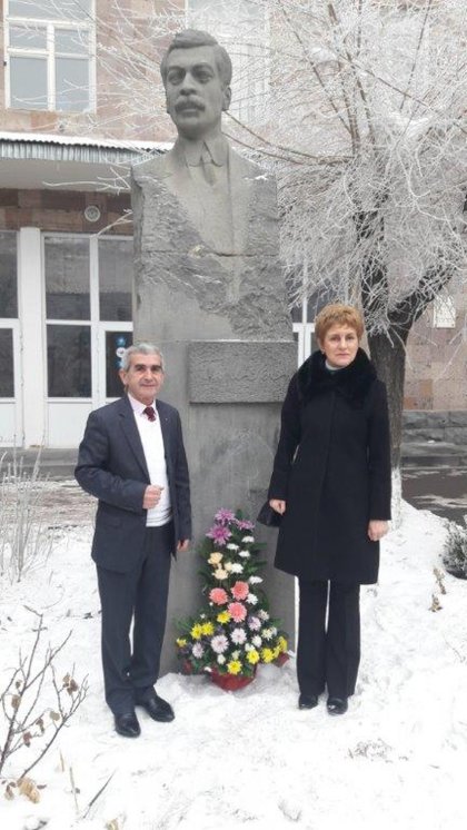 Ambassador Maria Pavlova visited the 131st General School "Peyo Yavorov" in Yerevan 