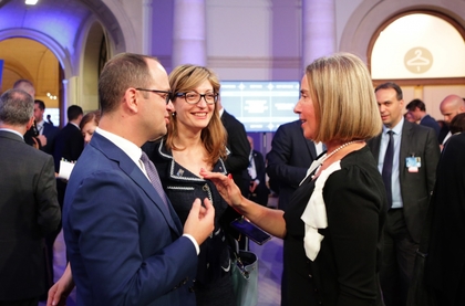 Екатерина Захариева участва в работната вечеря на външните министри на НАТО, проведена в рамките на Срещата на върха на НАТО