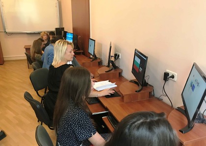 Откриване на кабинет за интерактивно езиково обучение в Лвовския национален университет