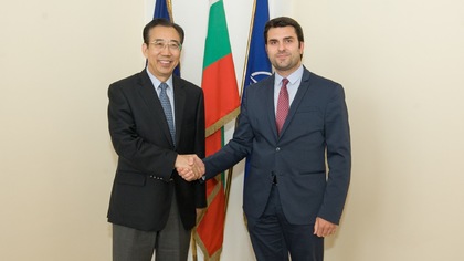 Заместник-министър Георгиев разговаря с президента на Китайския народен институт за международни отношения