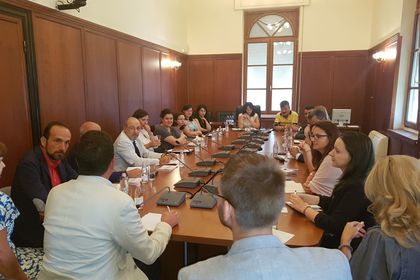 Работно посещение на делегация на парламентарни секретари от България 