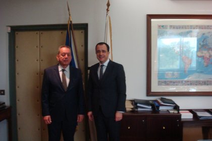 Ambassador Georgiev held a meeting with the Minister of Foreign Affairs of Cyprus H.E. Nikos Christodoulides
