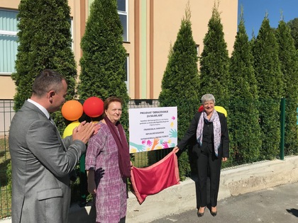 Откриване на проект „Образование за най-малките” в град Фойница