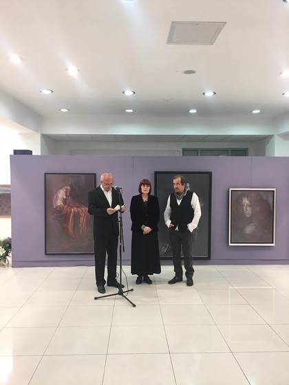 Откриване на изложба на Десислава Минчева в Република Македония