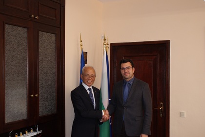 Заместник-министърът на външните работи Георг Георгиев прие днес в МВнР Рон Сух, почетен консул на Република България в Канада