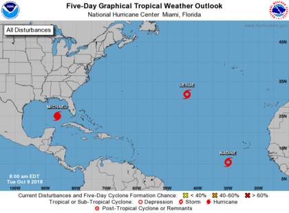  Ураган от 2-ра степен приближава бреговете на Флорида 