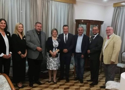 Установяване на контакти между общините на градовете Несебър и Мцхета