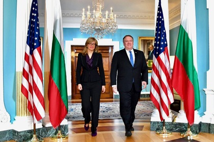 Екатерина Захариева и Майк Помпео препотвърдиха стратегическото партньорство между България и САЩ
