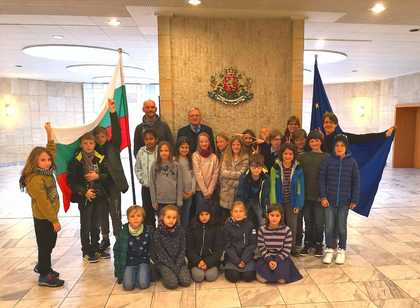 Участие на България в училищен проект „Домът Европа''