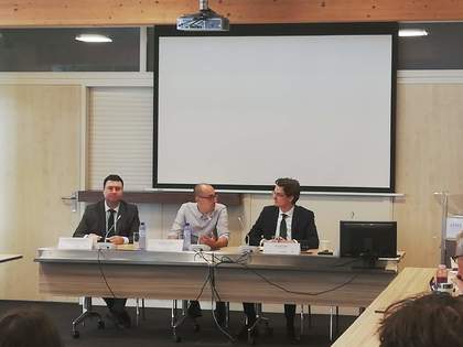 Посланик Румен Александров изнесе публична лекция в престижния Институт по международно и европейско право ASSER 