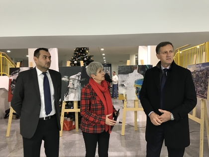 Откриване на две изложби на български художници в град Пале