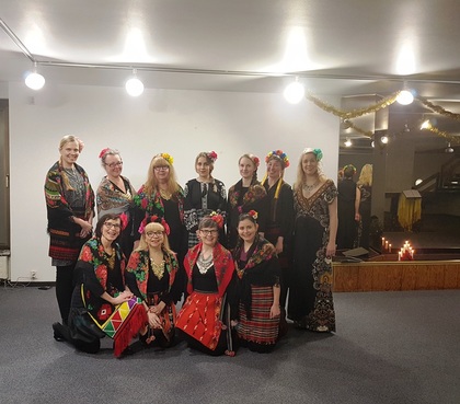 Посещение на хор „Кукувица“ в Посолството на Р България в Хелзинки