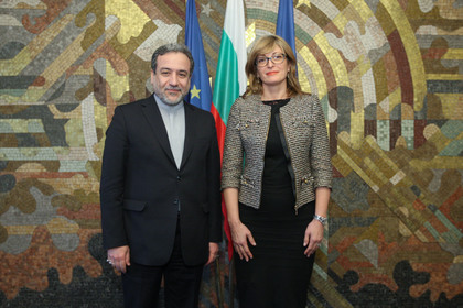 Министър Захариева прие заместник-министъра на външните работи на Иран